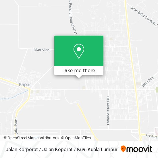 Jalan Korporat / Jalan Koporat / Ku9 map