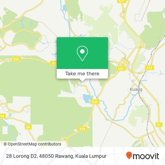 28 Lorong D2, 48050 Rawang map