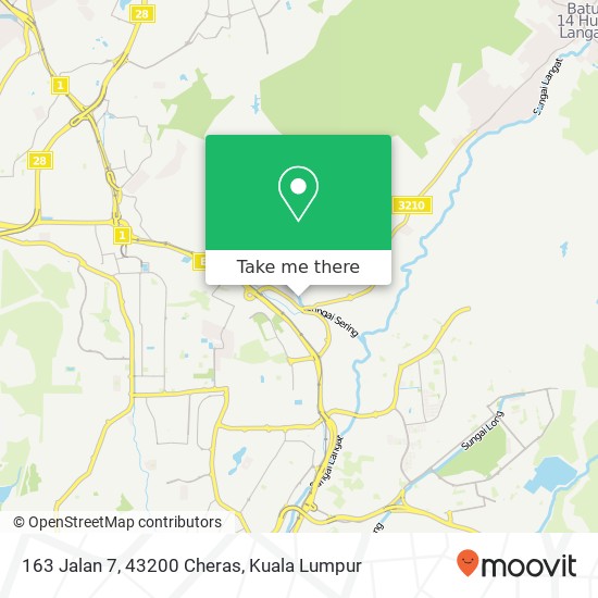 163 Jalan 7, 43200 Cheras map