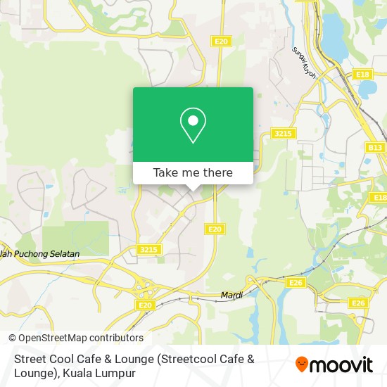 Street Cool Cafe & Lounge (Streetcool Cafe & Lounge) map