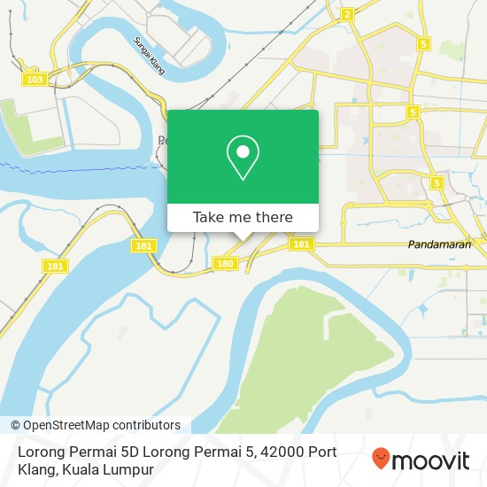 Lorong Permai 5D Lorong Permai 5, 42000 Port Klang map