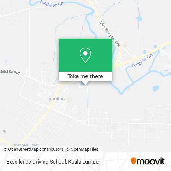 Excellence Driving School map