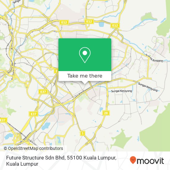 Future Structure Sdn Bhd, 55100 Kuala Lumpur map