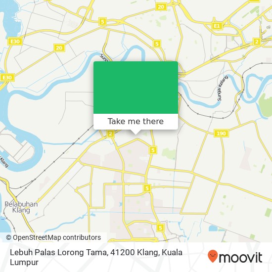 Lebuh Palas Lorong Tama, 41200 Klang map