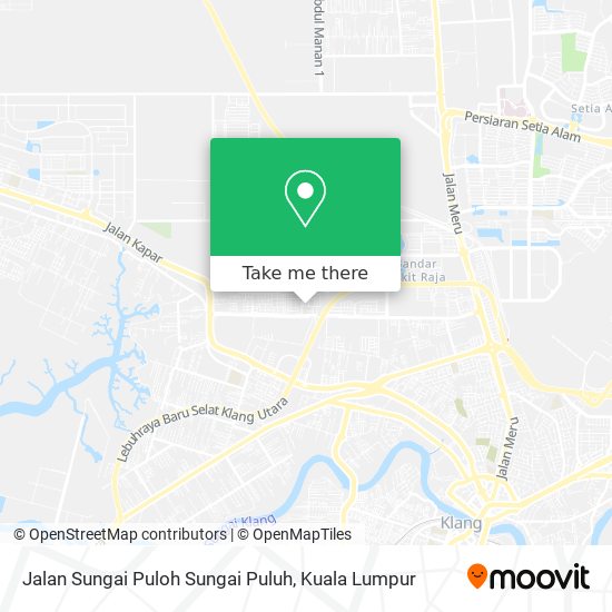 Jalan Sungai Puloh Sungai Puluh map