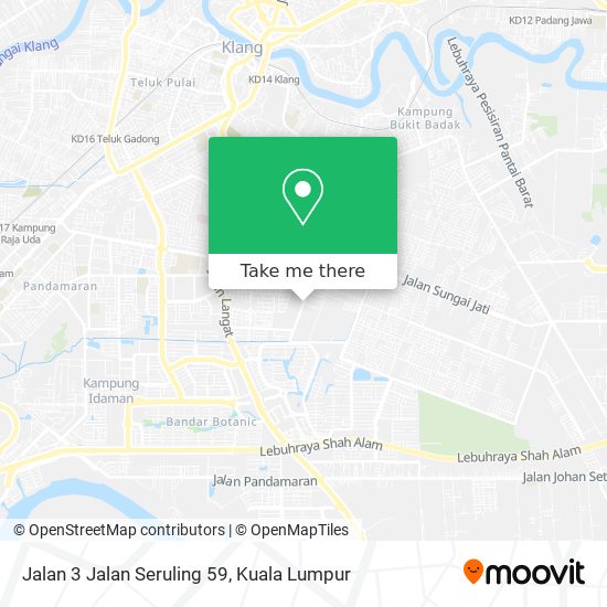 Jalan 3 Jalan Seruling 59 map