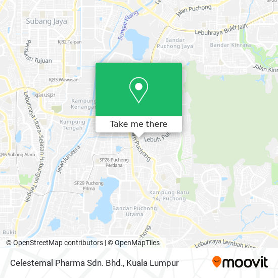 Celestemal Pharma Sdn. Bhd. map