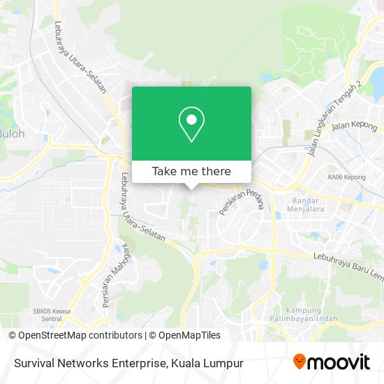 Survival Networks Enterprise map