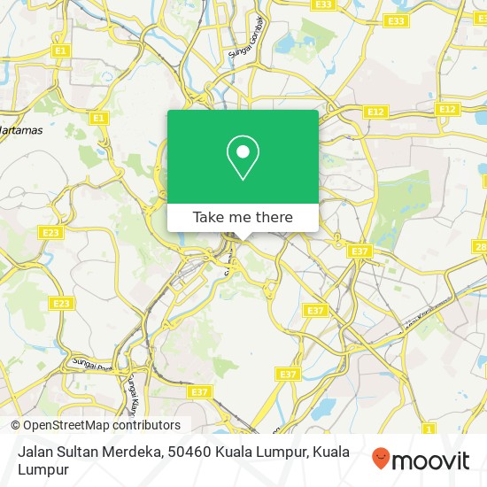 Jalan Sultan Merdeka, 50460 Kuala Lumpur map