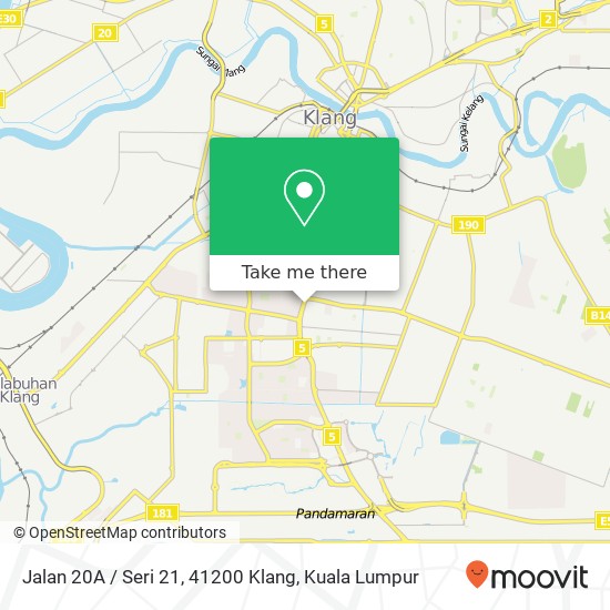 Jalan 20A / Seri 21, 41200 Klang map