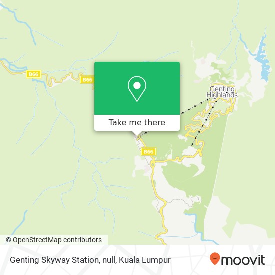 Genting Skyway Station, null map