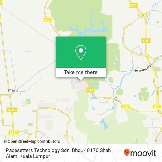 Pacesetters Technology Sdn. Bhd., 40170 Shah Alam map