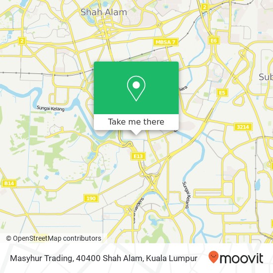 Masyhur Trading, 40400 Shah Alam map