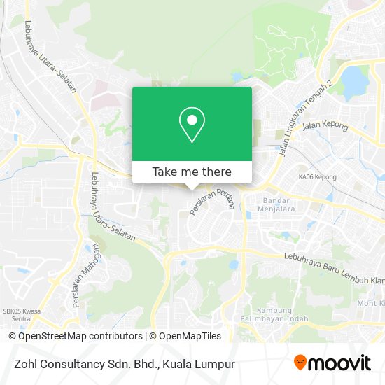 Zohl Consultancy Sdn. Bhd. map