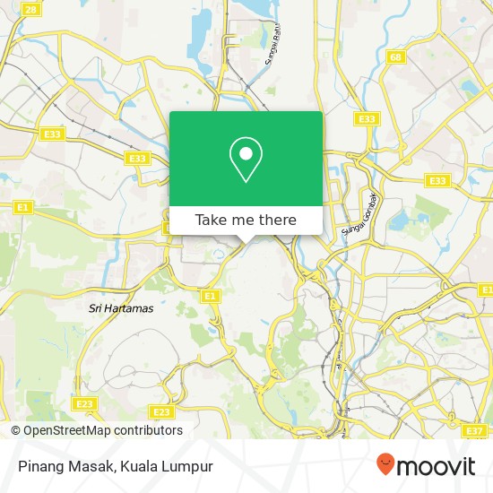 Pinang Masak map