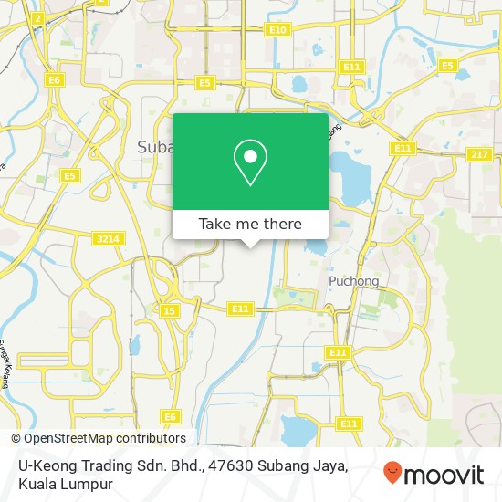Peta U-Keong Trading Sdn. Bhd., 47630 Subang Jaya