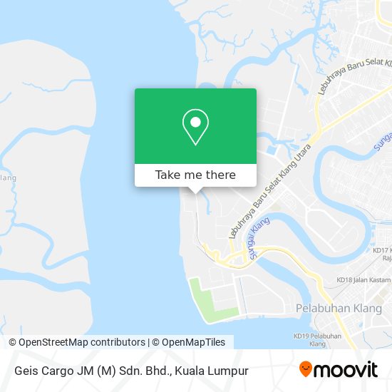 Geis Cargo JM (M) Sdn. Bhd. map