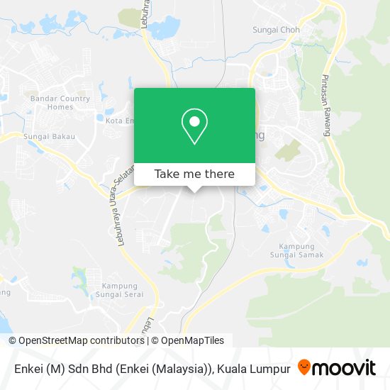 Enkei (M) Sdn Bhd (Enkei (Malaysia)) map