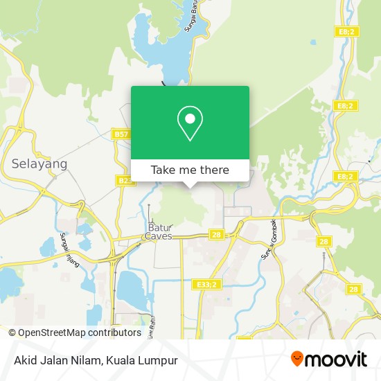 Akid Jalan Nilam map