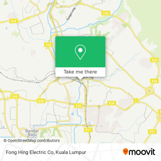 Fong Hing Electric Co map