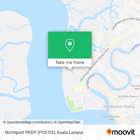 Peta Northport PKDP (PCD D3)