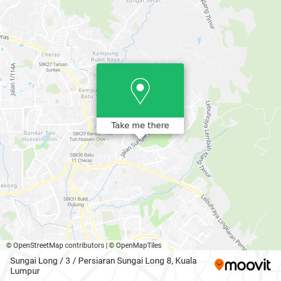 Sungai Long / 3 / Persiaran Sungai Long 8 map