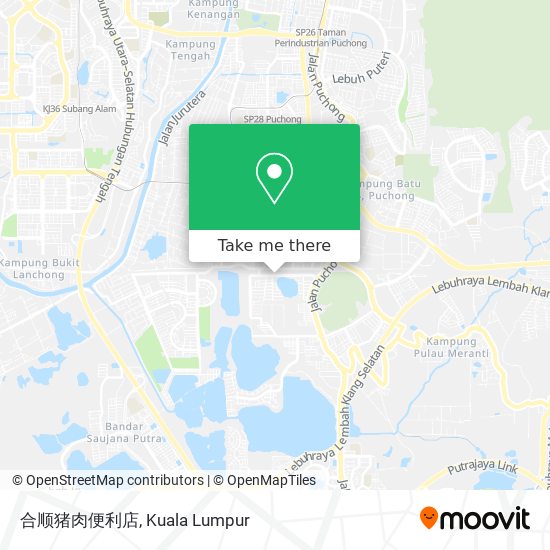 Peta 合顺猪肉便利店