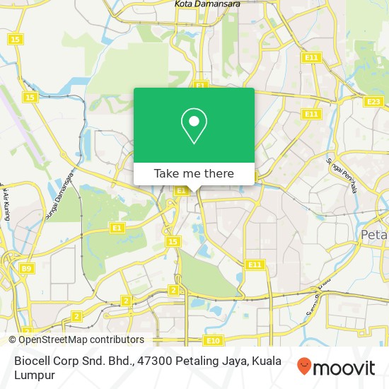 Peta Biocell Corp Snd. Bhd., 47300 Petaling Jaya
