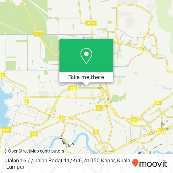 Jalan 16 / / Jalan Rodat 11 / Ku6, 41050 Kapar map