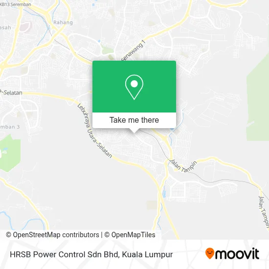 HRSB Power Control Sdn Bhd map