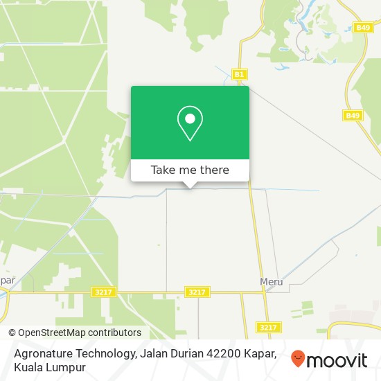 Agronature Technology, Jalan Durian 42200 Kapar map