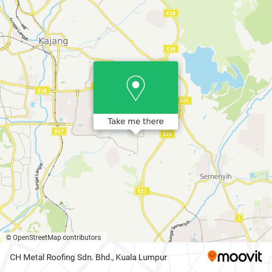 CH Metal Roofing Sdn. Bhd. map