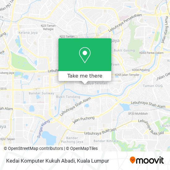 Kedai Komputer Kukuh Abadi map