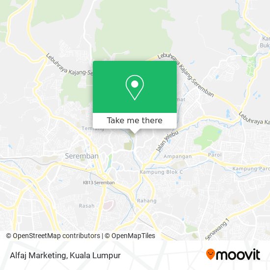 Alfaj Marketing map