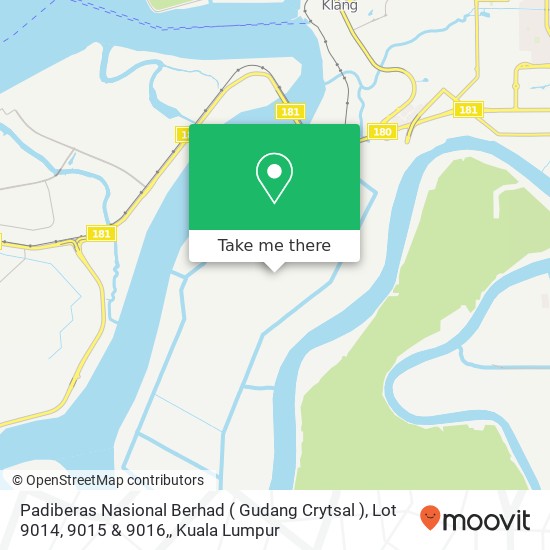 Peta Padiberas Nasional Berhad ( Gudang Crytsal ), Lot 9014, 9015 & 9016,