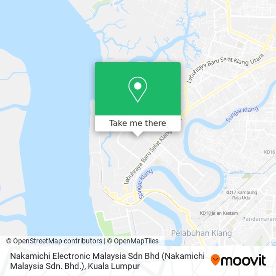 Nakamichi Electronic Malaysia Sdn Bhd (Nakamichi Malaysia Sdn. Bhd.) map