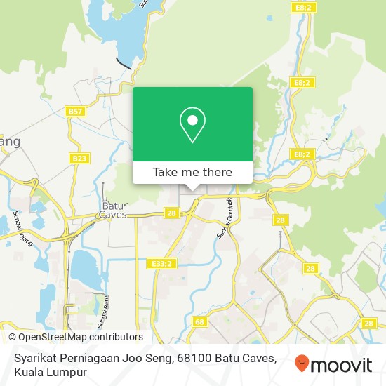 Syarikat Perniagaan Joo Seng, 68100 Batu Caves map