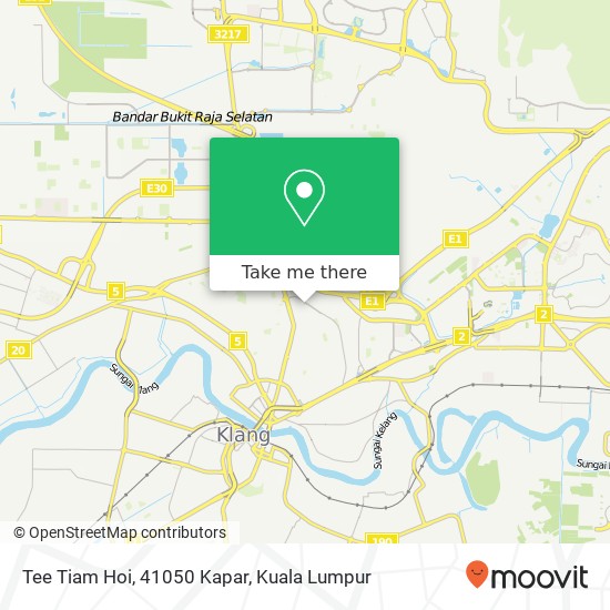 Tee Tiam Hoi, 41050 Kapar map