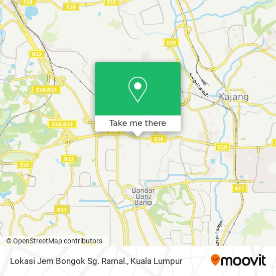 Lokasi Jem Bongok Sg. Ramal. map