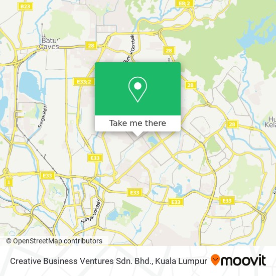 Creative Business Ventures Sdn. Bhd. map