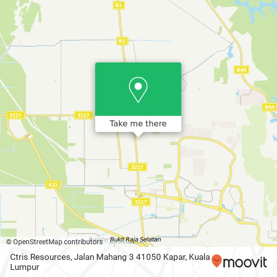 Ctris Resources, Jalan Mahang 3 41050 Kapar map