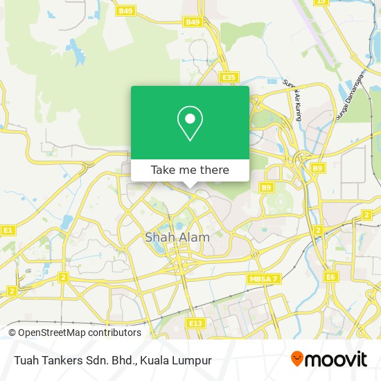 Tuah Tankers Sdn. Bhd. map