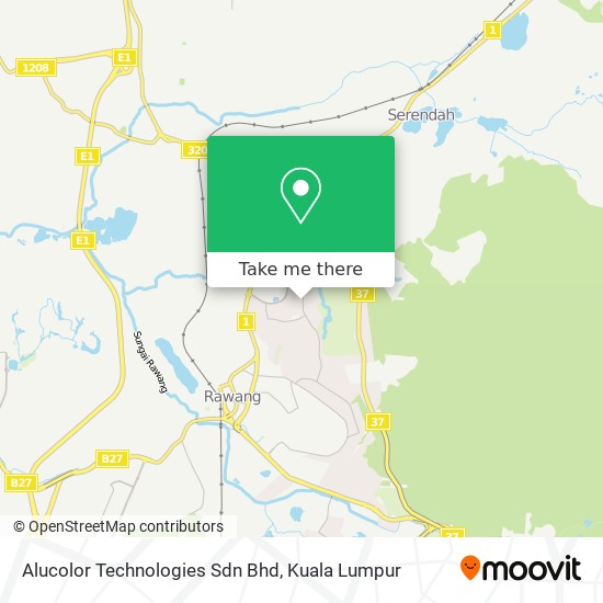 Alucolor Technologies Sdn Bhd map