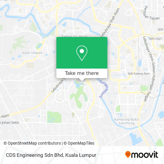 CDS Engineering Sdn Bhd map