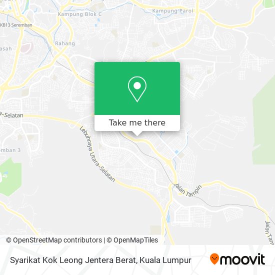 Syarikat Kok Leong Jentera Berat map