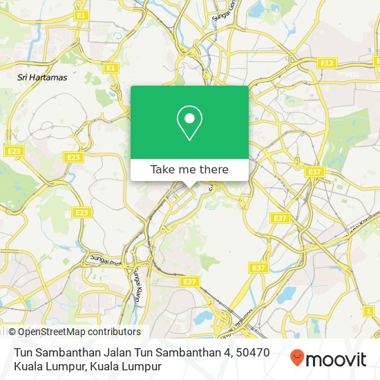 Tun Sambanthan Jalan Tun Sambanthan 4, 50470 Kuala Lumpur map