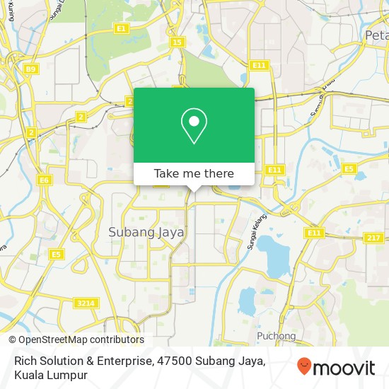 Rich Solution & Enterprise, 47500 Subang Jaya map