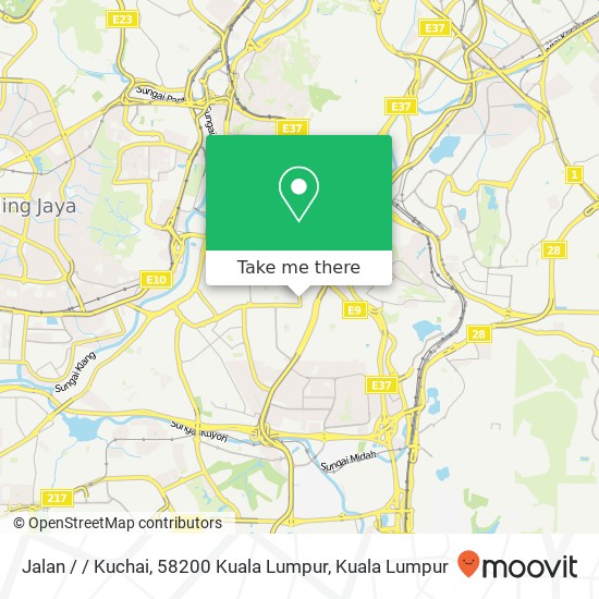 Jalan / / Kuchai, 58200 Kuala Lumpur map