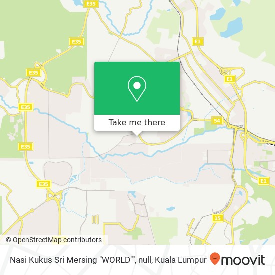 Nasi Kukus Sri Mersing "WORLD"", null map