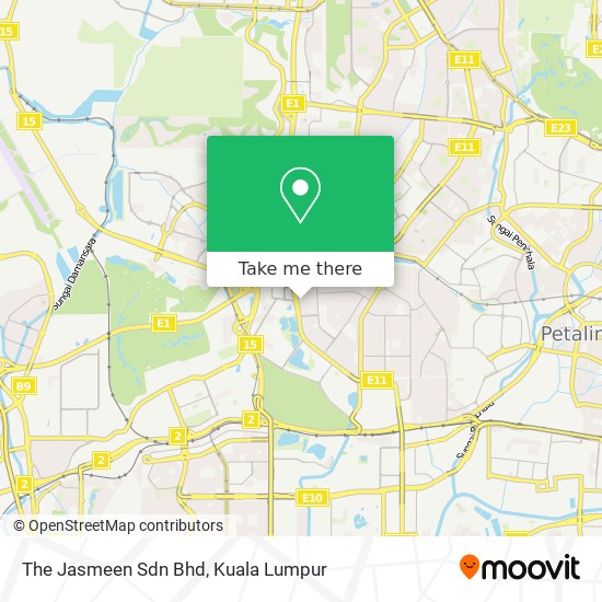 The Jasmeen Sdn Bhd map